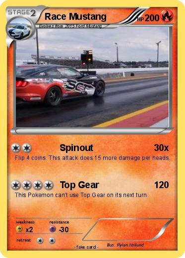 Pokemon Race Mustang