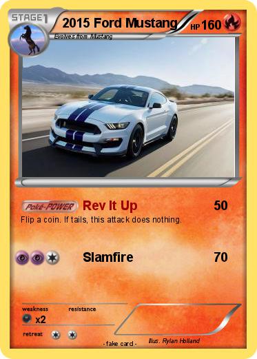 Pokemon 2015 Ford Mustang