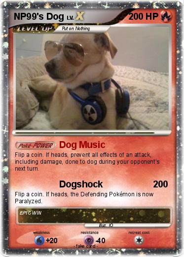 Pokemon NP99's Dog