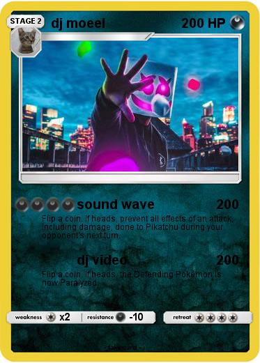 Pokemon dj moeel