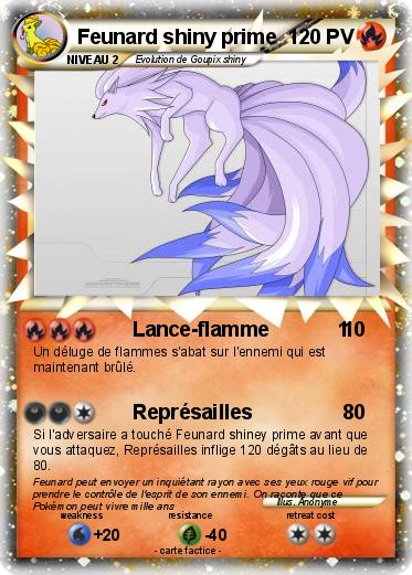 Pokemon Feunard shiny prime