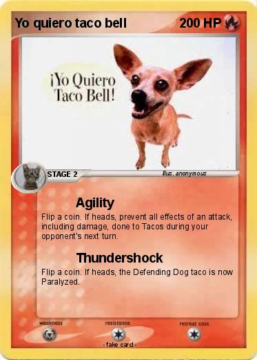 Pokemon Yo quiero taco bell