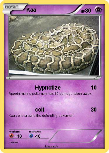 Pokemon Kaa