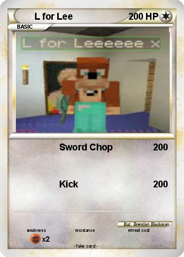 Pokemon L for Lee
