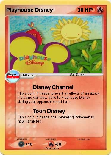 Pokemon Playhouse Disney