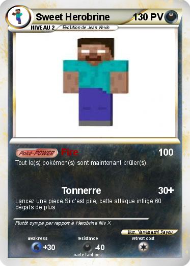 Pokemon Sweet Herobrine