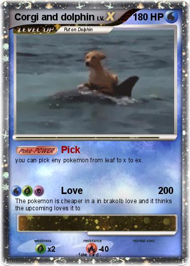 Pokemon Corgi and dolphin