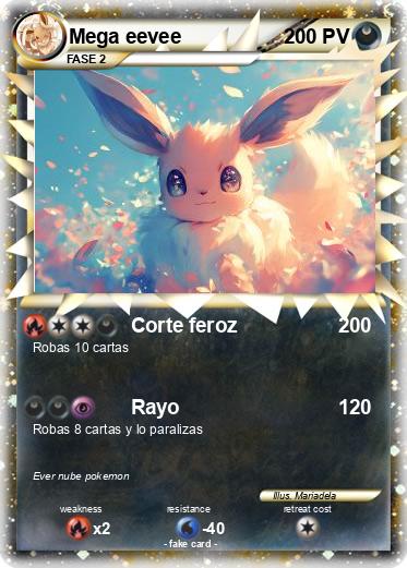 Pokemon Mega eevee