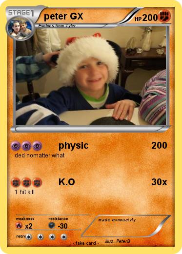 Pokemon peter GX