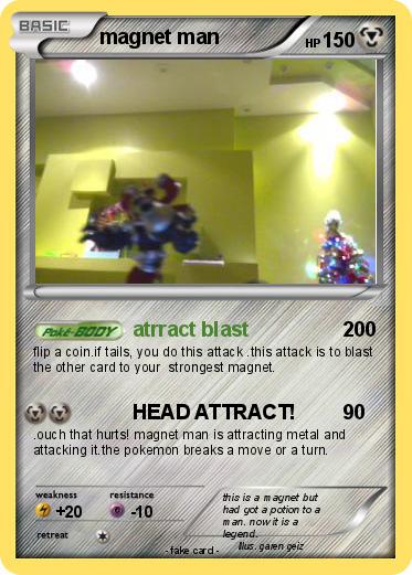 Pokemon magnet man