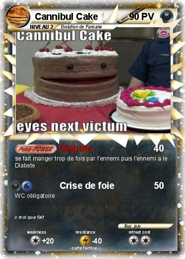 Pokemon Cannibul Cake