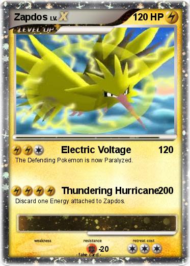 Pokemon Zapdos