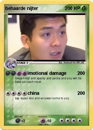 Pokemon behaarde nijter