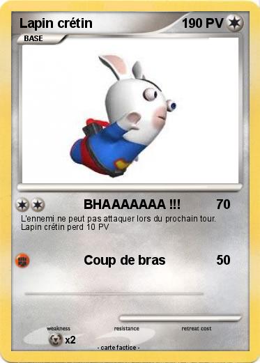 Pokemon Lapin crétin