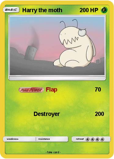 Pokemon Harry the moth
