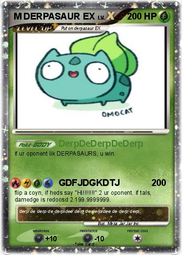 Pokemon M DERPASAUR EX
