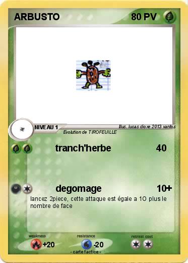 Pokemon ARBUSTO