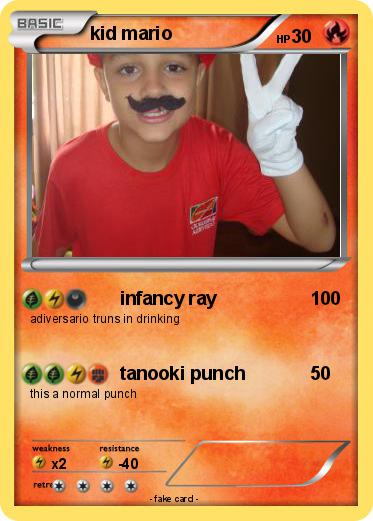 Pokemon kid mario
