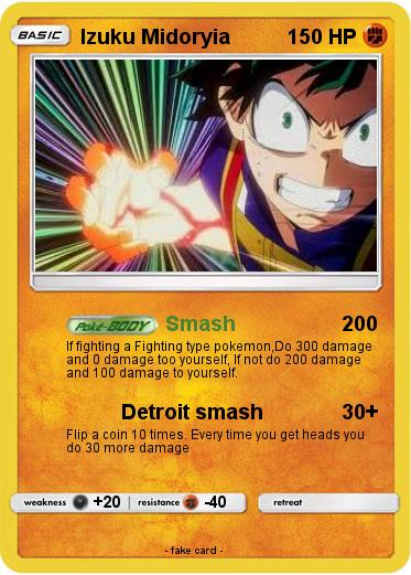 Pokemon Izuku Midoryia