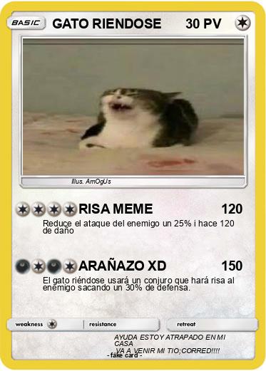 Pokemon GATO RIENDOSE