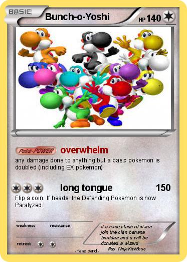 Pokemon Bunch-o-Yoshi