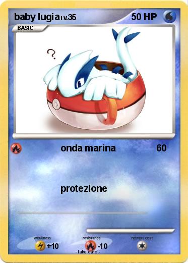 Pokemon baby lugia