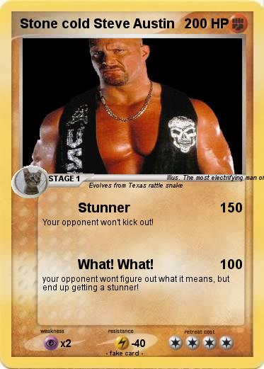 Pokemon Stone cold Steve Austin