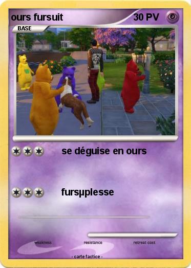 Pokemon ours fursuit