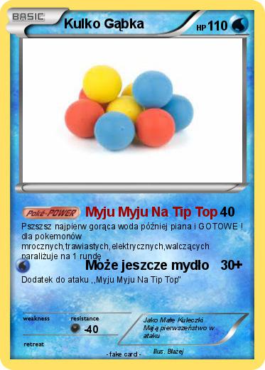 Pokemon Kulko Gąbka