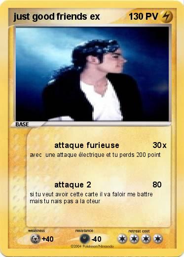 Pokemon just good friends ex