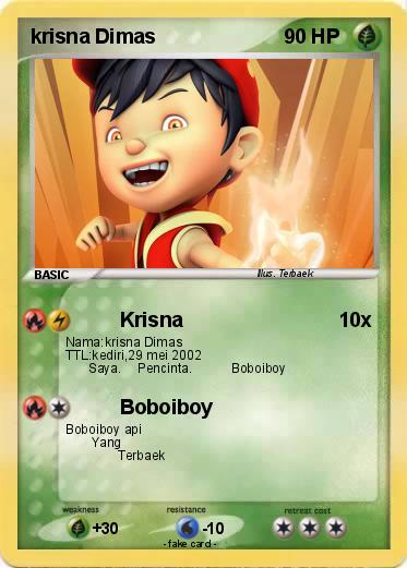 Pokemon krisna Dimas