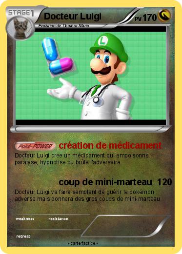 Pokemon Docteur Luigi