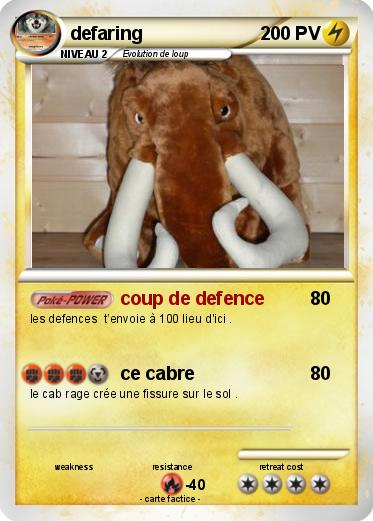 Pokemon defaring