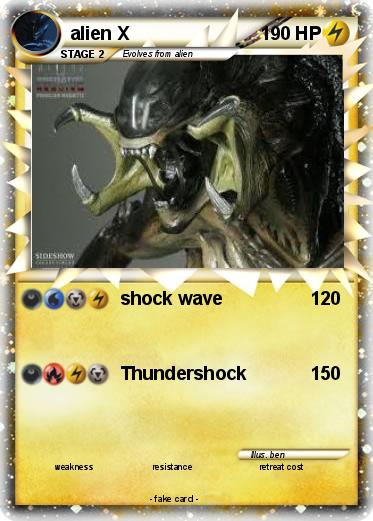 Pokemon alien X