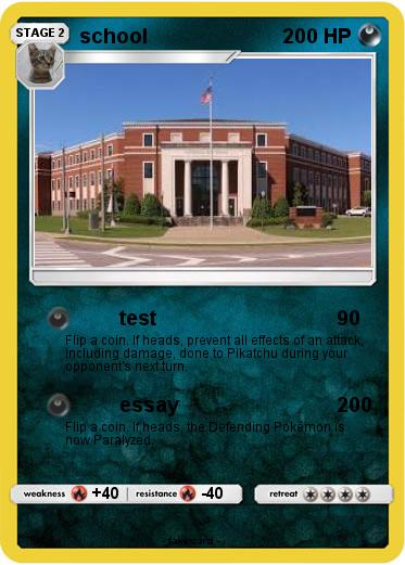 Pokemon school