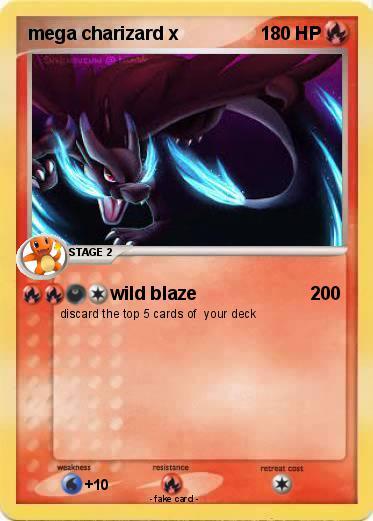 Pokemon mega charizard x