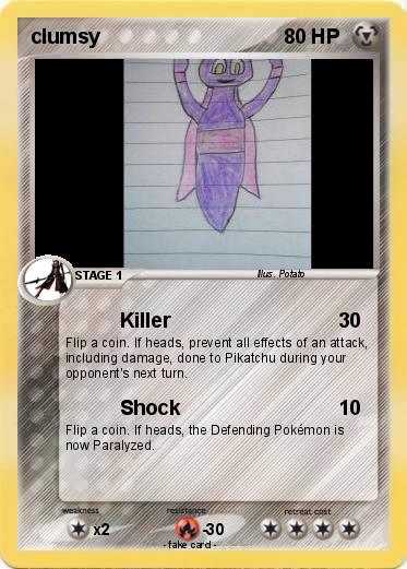 Pokemon clumsy