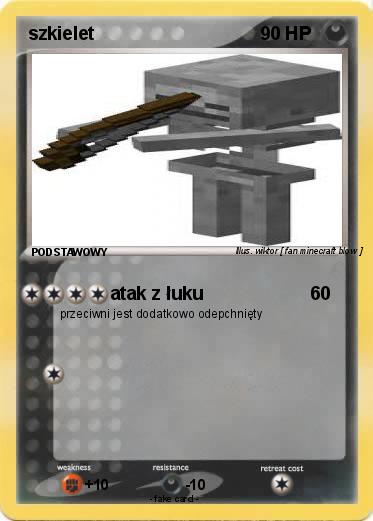 Pokemon szkielet