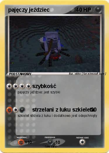 Pokemon pajęczy jeździec