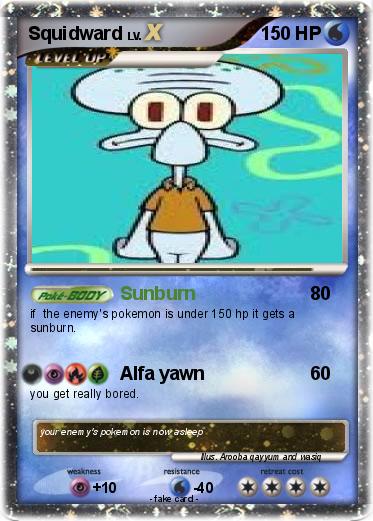 Pokemon Squidward