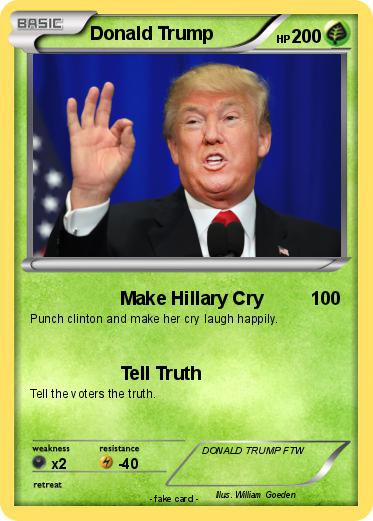 Pokemon Donald Trump