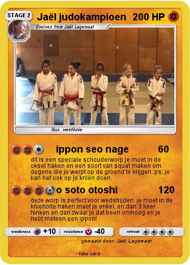 Pokemon Jaël judokampioen