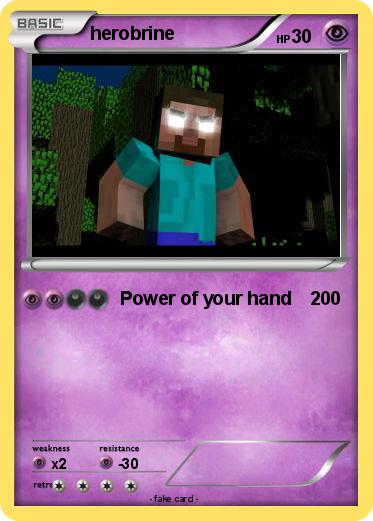Pokemon herobrine