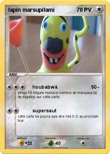 Pokemon lapin marsupilami