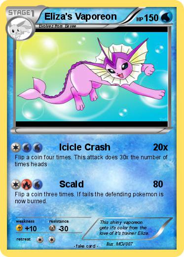 Pokemon Eliza's Vaporeon