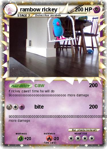 Pokemon rambow rickey