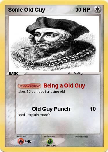Pokemon Some Old Guy