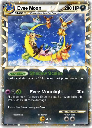 Pokemon Evee Moon