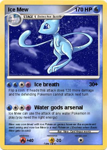 Pokemon Ice Mew