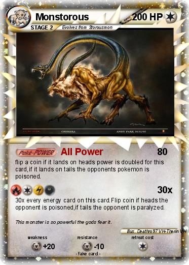 Pokemon Monstorous